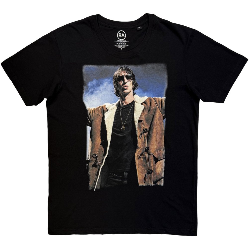Richard Ashcroft - Photo Heren Tshirt - Zwart